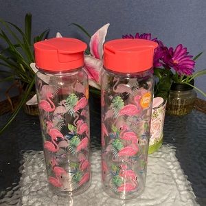 Flamingo water bottles
